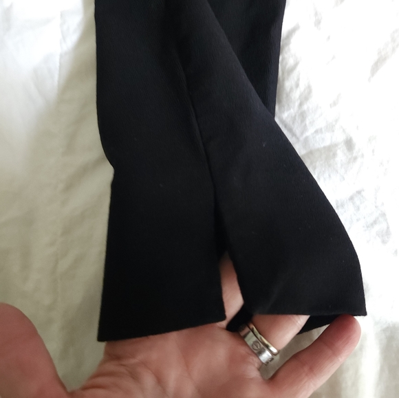 Eileen Fisher System Washable Stretch Crepe Ankle Pants Womens XSmall Black - Picture 8 of 8